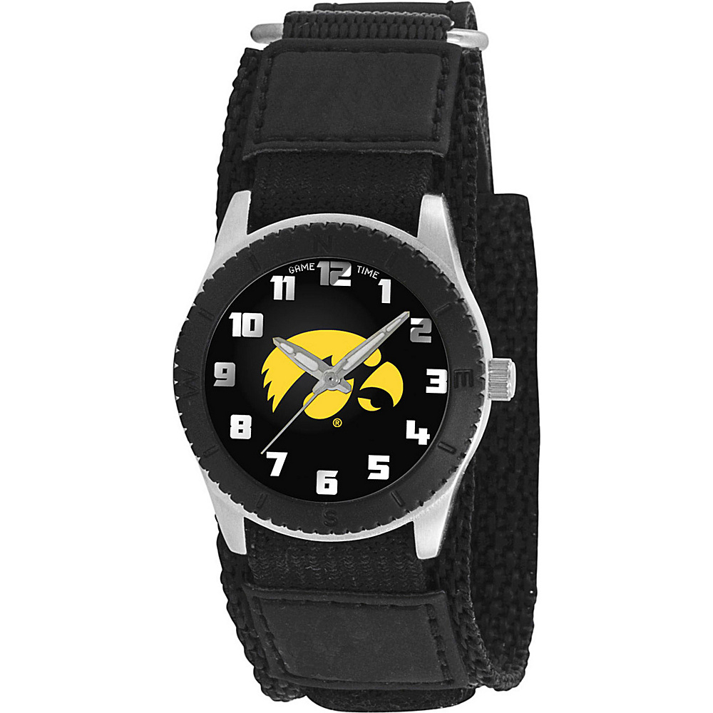 Game Time Rookie Black College Iowa Hawkeyes Black Game Time Watches