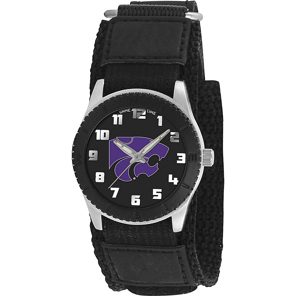 Game Time Rookie Black College Kansas State Wildcats Black Game Time Watches