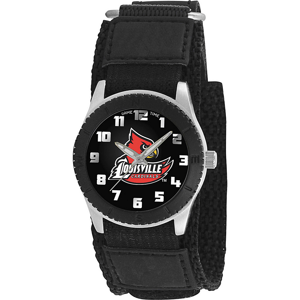 Game Time Rookie Black College Louisville Cardinals Black Game Time Watches