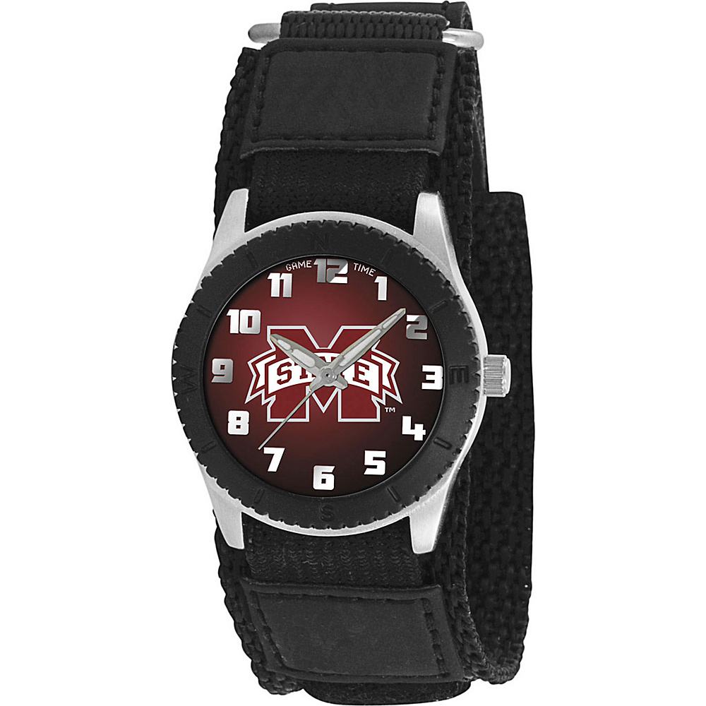 Game Time Rookie Black College Mississippi State Bulldogs Black Game Time Watches