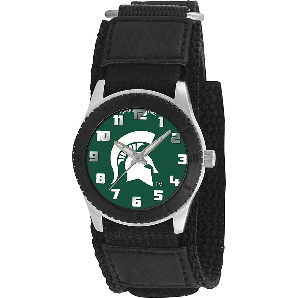 Game Time Rookie Black College Michigan State Spartans Black Game Time Watches