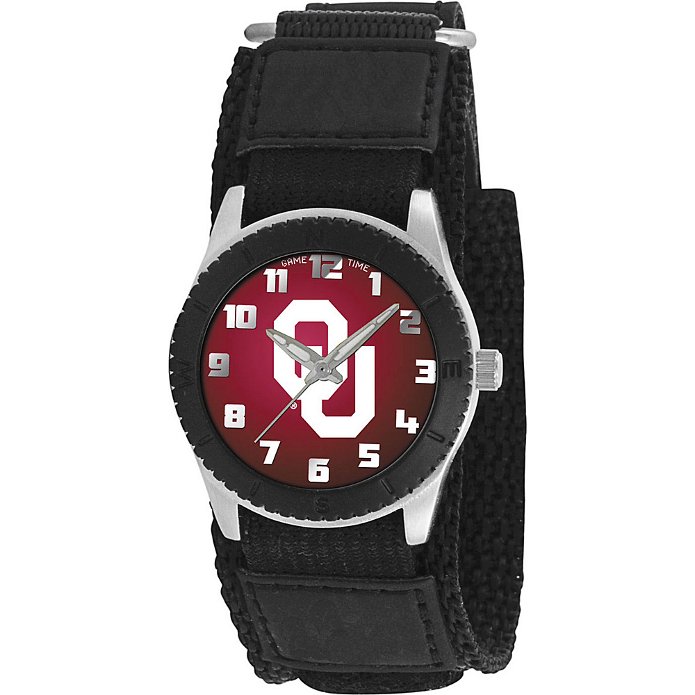 Game Time Rookie Black College Oklahoma Sooners Black Game Time Watches