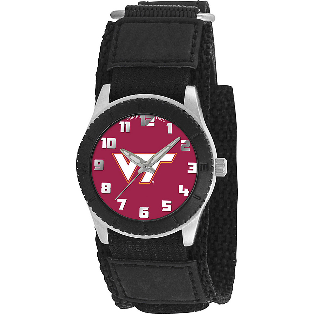 Game Time Rookie Black College Virginia Tech Hokies Black Game Time Watches