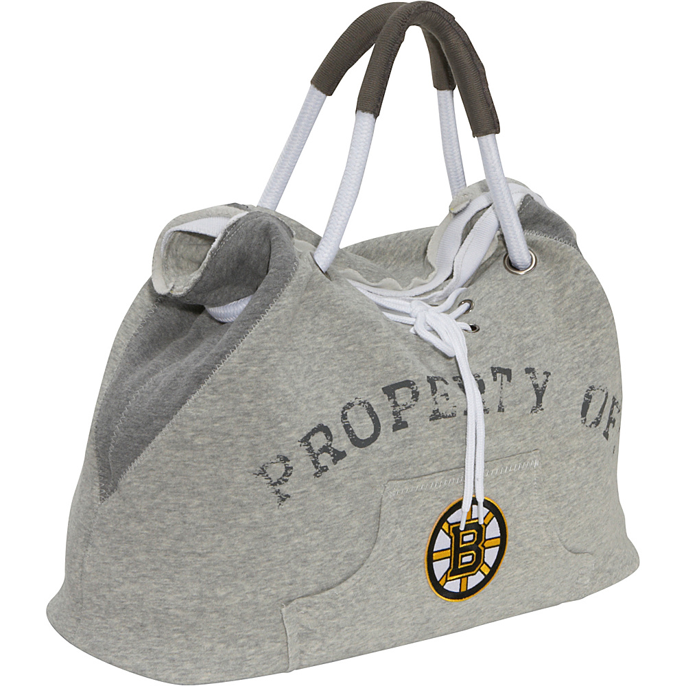 Littlearth NHL Hoodie Tote Grey Boston Bruins Boston Bruins Littlearth Fabric Handbags
