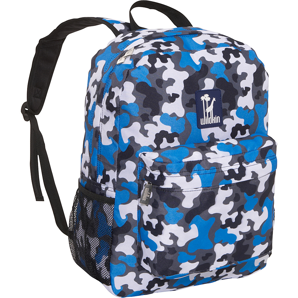 Wildkin Blue Camo Crackerjack Backpack Blue Camo Wildkin Everyday Backpacks
