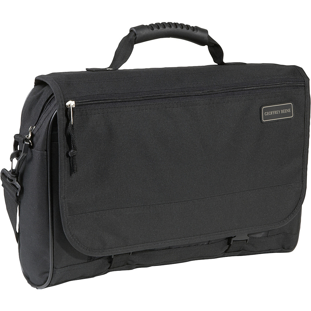 Geoffrey Beene Luggage Cargo Style Messenger Bag Black Geoffrey Beene Luggage Messenger Bags