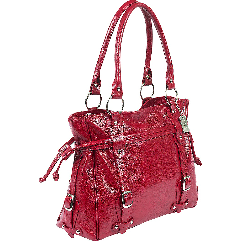 ClaireChase Valentina Handbag Red