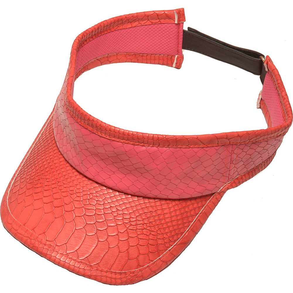 Glove It Signature Collection Velcro Visor Pink Snake Glove It Sports Accessories