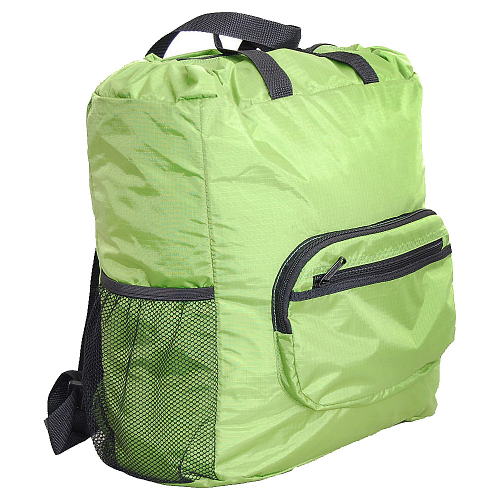Netpack 19 U zip lightweight backpack tote Green Netpack Packable Bags