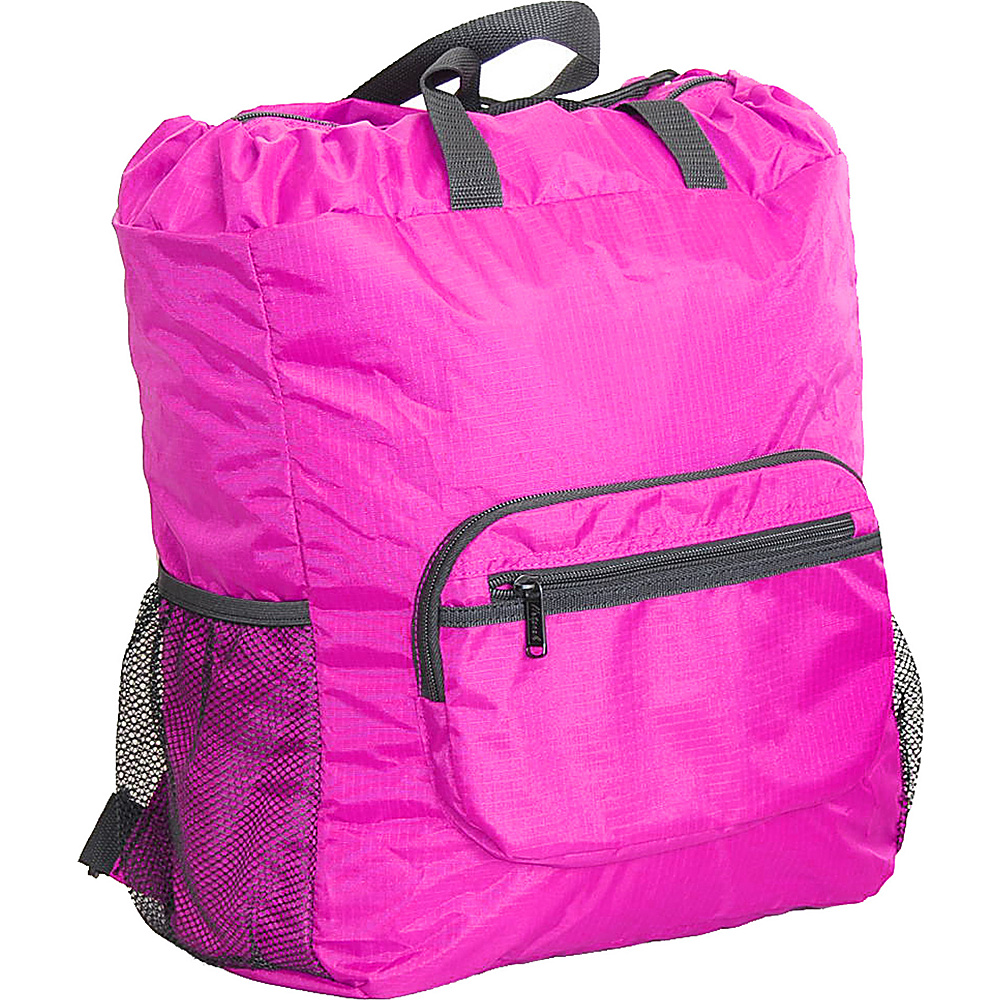 Netpack 19 U zip lightweight backpack tote Pink Netpack Packable Bags