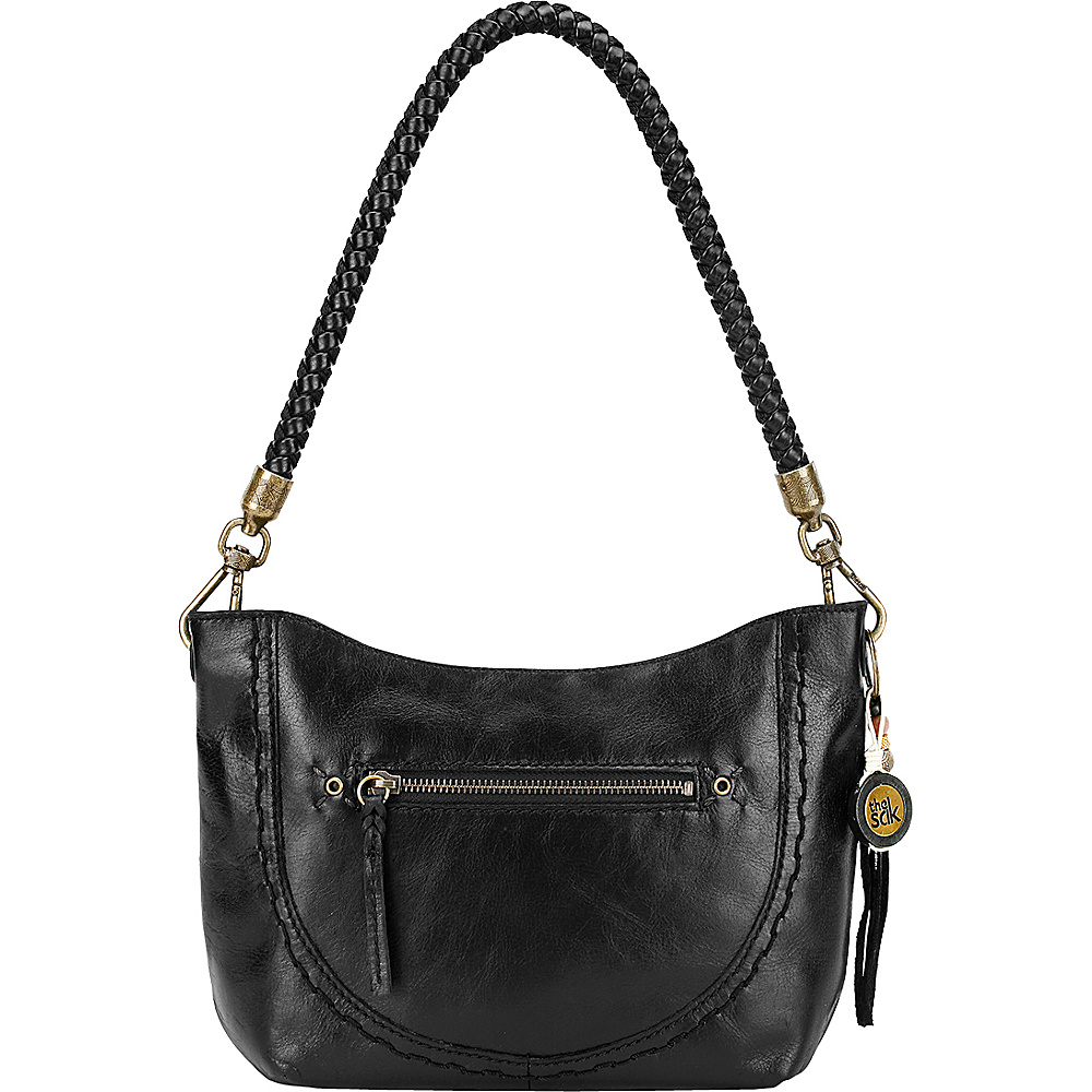 The Sak Indio Leather Demi Shoulder Bag Black The Sak Leather Handbags