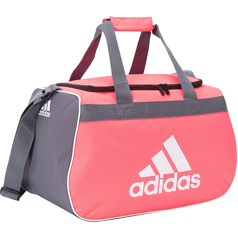 adidas Diablo Small Duffel Limited Edition Colors Red Zest Onyx White adidas All Purpose Duffels