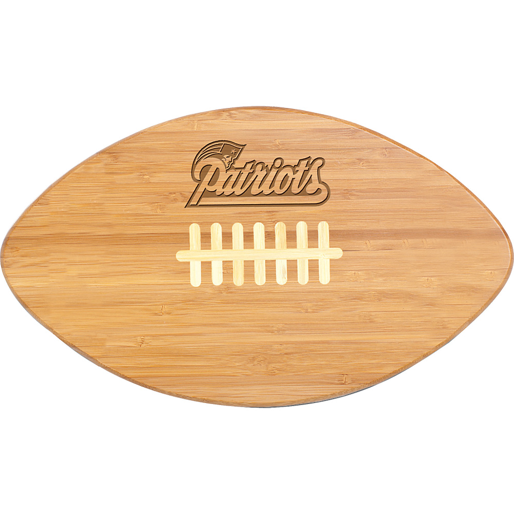 Picnic Time New England Patriots Touchdown Pro! Cutting Board New England Patriots Picnic Time Outdoor Accessories