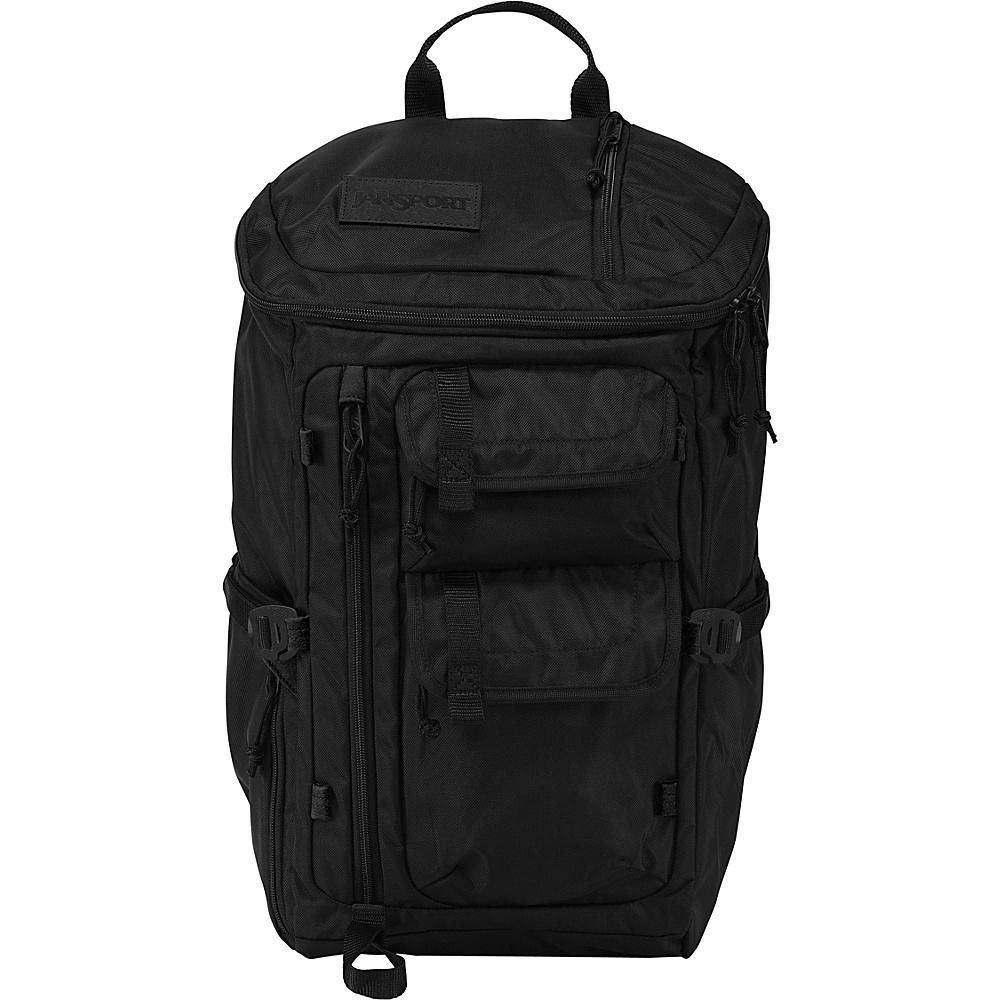 JanSport Watchtower Laptop Backpack Black Ballistic Nylon JanSport Laptop Backpacks