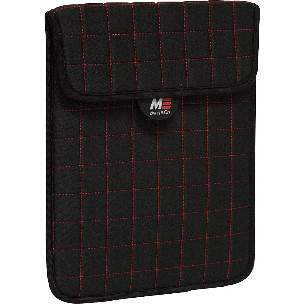 Mobile Edge NeoGrid Sleeve for iPad and 10 Tablets Black Red Mobile Edge Electronic Cases