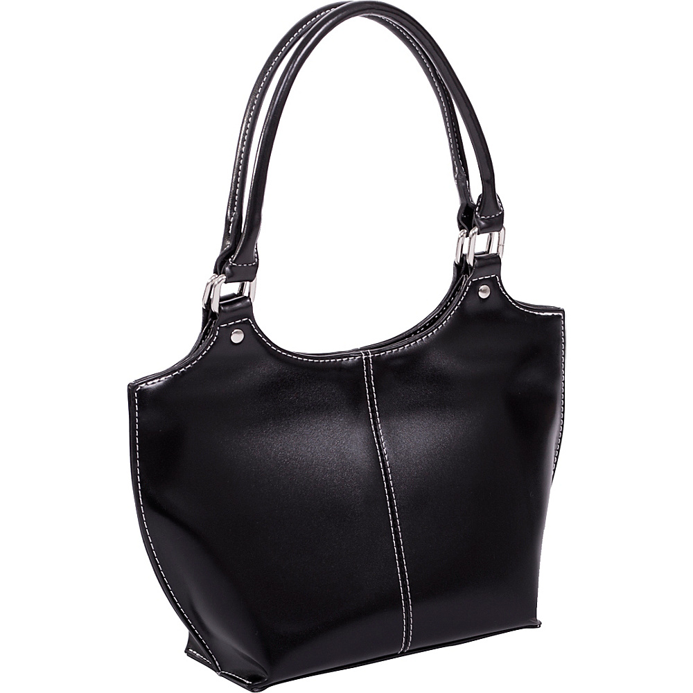 Parinda Caterina Shoulder Bag Black Parinda Manmade Handbags