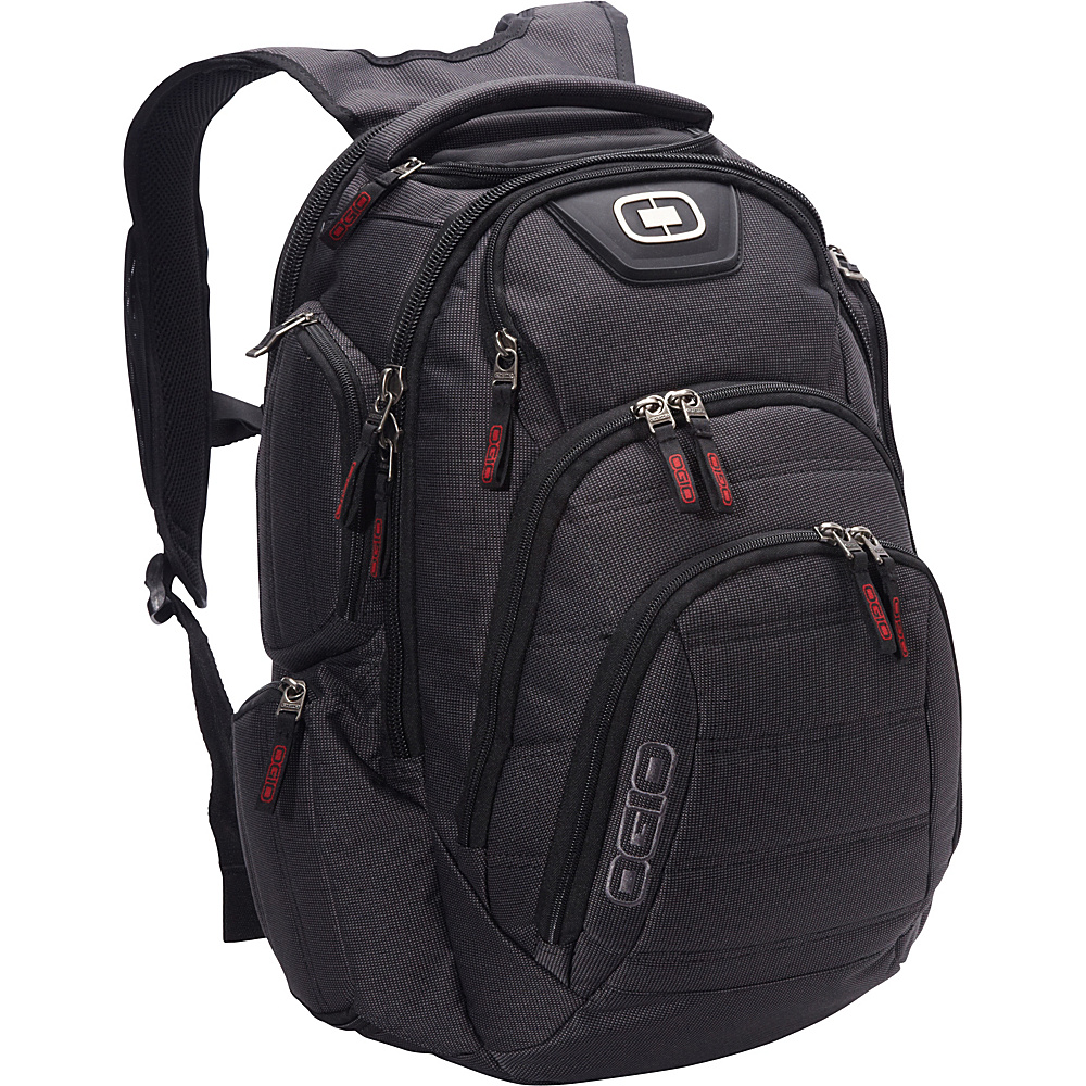 OGIO Renegade RSS 17 Laptop Backpack Black Pindot OGIO Business Laptop Backpacks