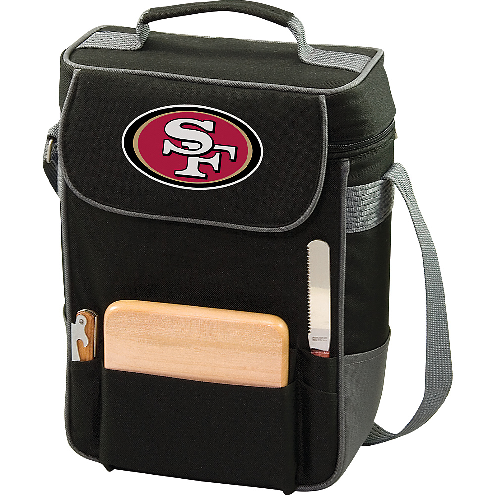 Picnic Time San Francisco 49ers Duet Wine Cheese Tote San Francisco 49ers Picnic Time Travel Coolers