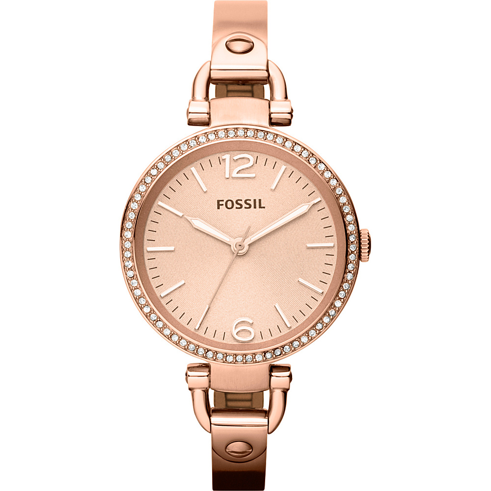 Fossil Georgia Rose Gold Fossil Watches