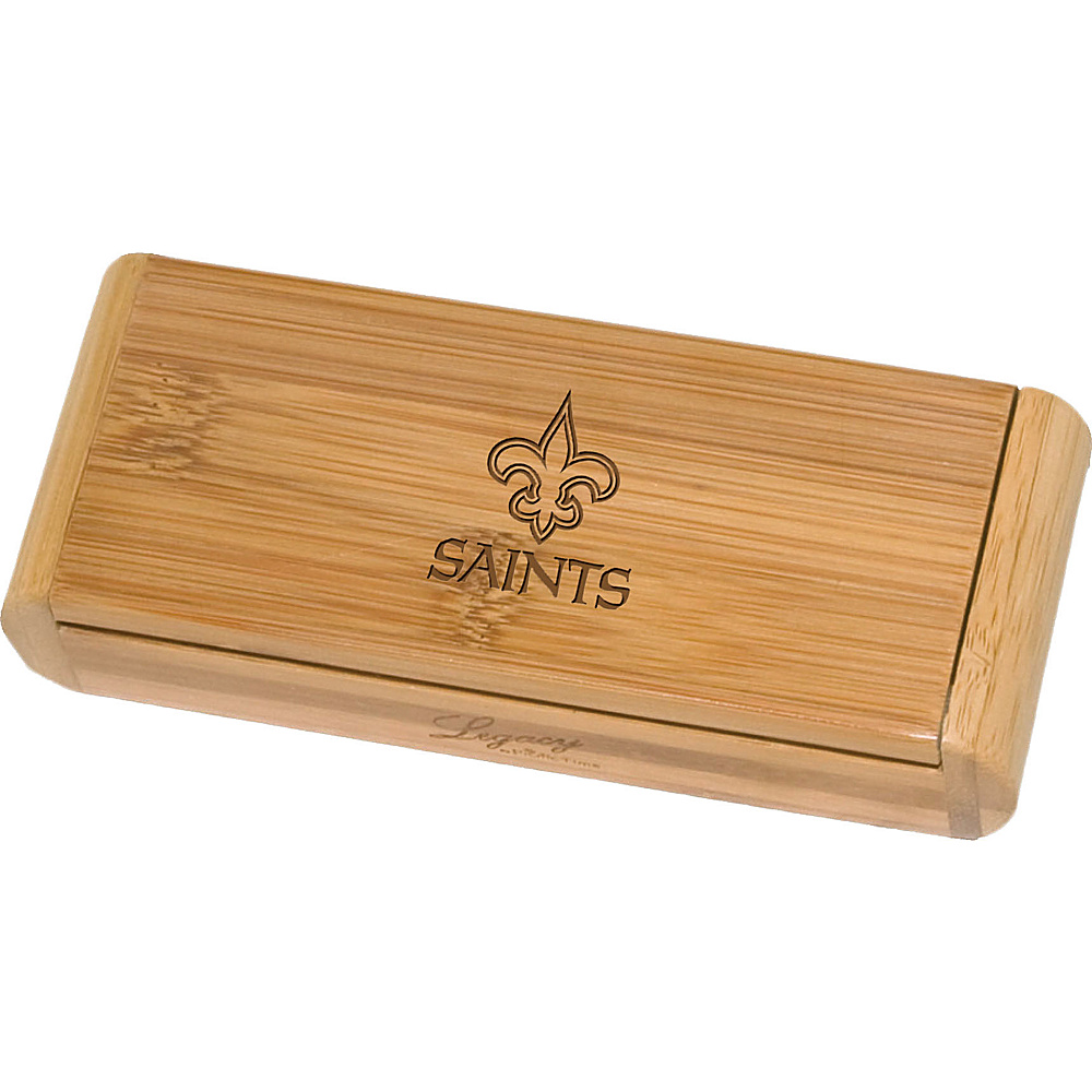 Picnic Time New Orleans Saints Elan Bamboo Corkscrew New Orleans Saints Picnic Time Outdoor Accessories