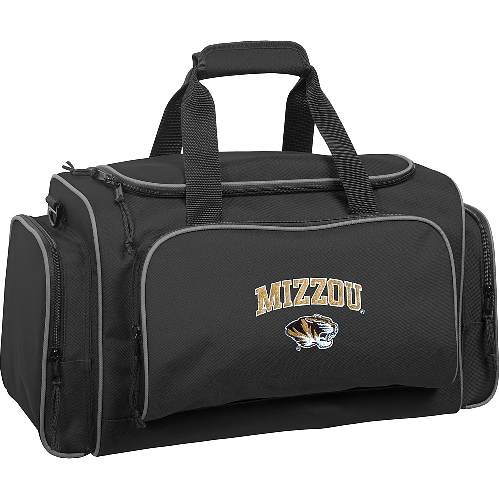 Wally Bags University of Missouri Tigers 21 Collegiate Duffel Black Wally Bags Rolling Duffels