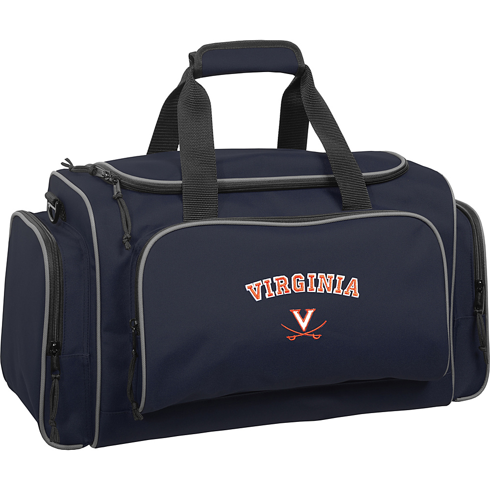 Wally Bags University of Virginia Cavaliers 21 Collegiate Duffel Navy Wally Bags Rolling Duffels