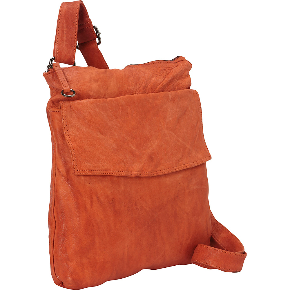 Latico Leathers Myla Crossbody Orange Latico Leathers Leather Handbags