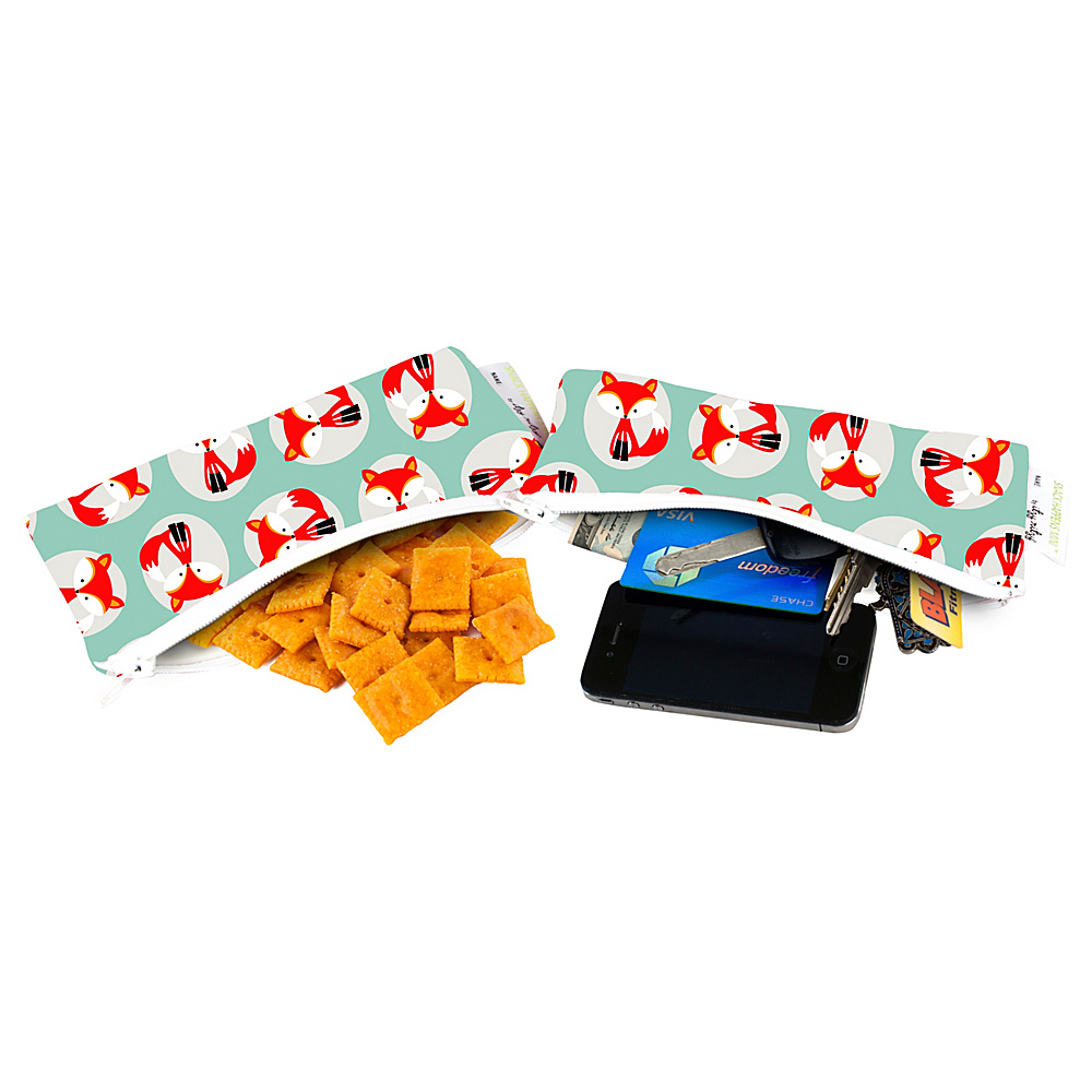 Itzy Ritzy Snack Happens Mini Bag 2 Pack Little Fox Itzy Ritzy Diaper Bags Accessories