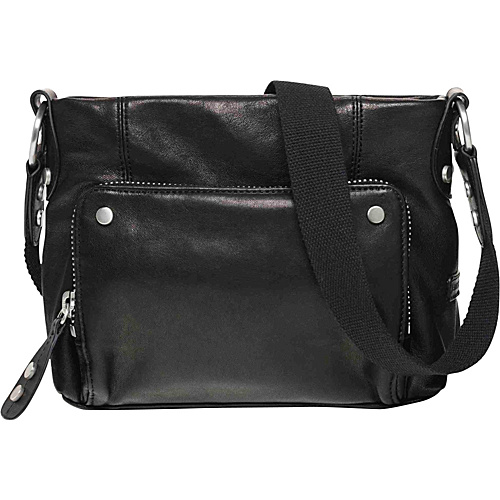 Ellington Handbags Eva Crossbody Black - Ellington Handbags Leather Handbags