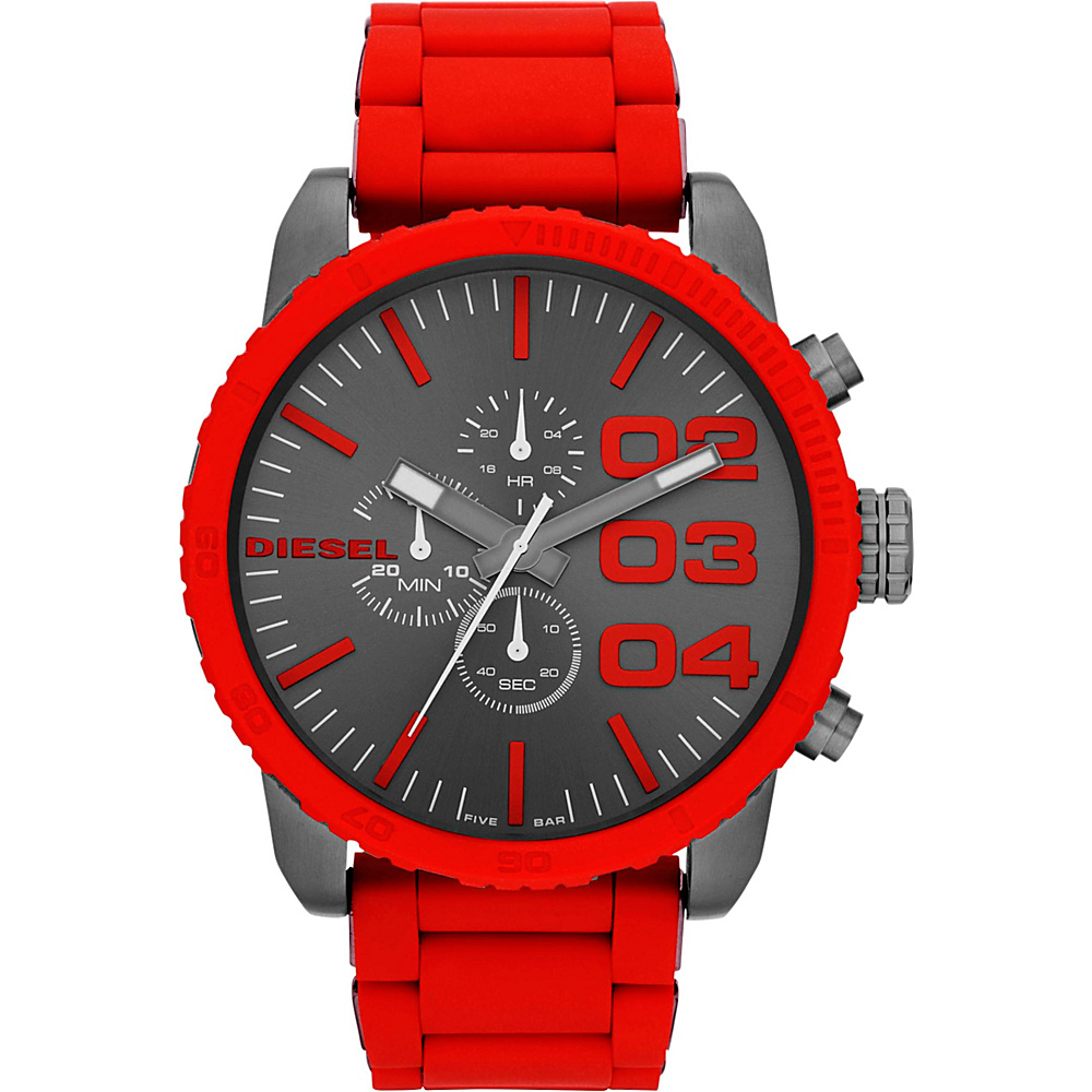 Diesel Watches Franchise Red Gunmetal Diesel Watches Watches