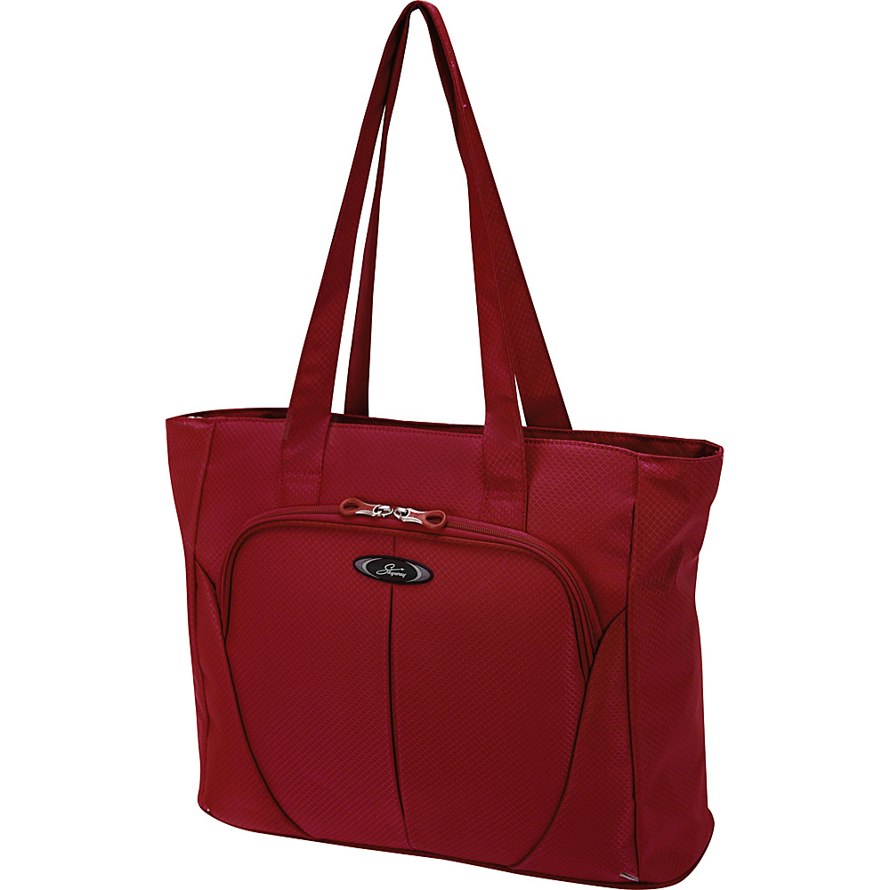 Skyway Mirage Superlight 18 Inch Shopper Tote Formula 1 Red Skyway Luggage Totes and Satchels