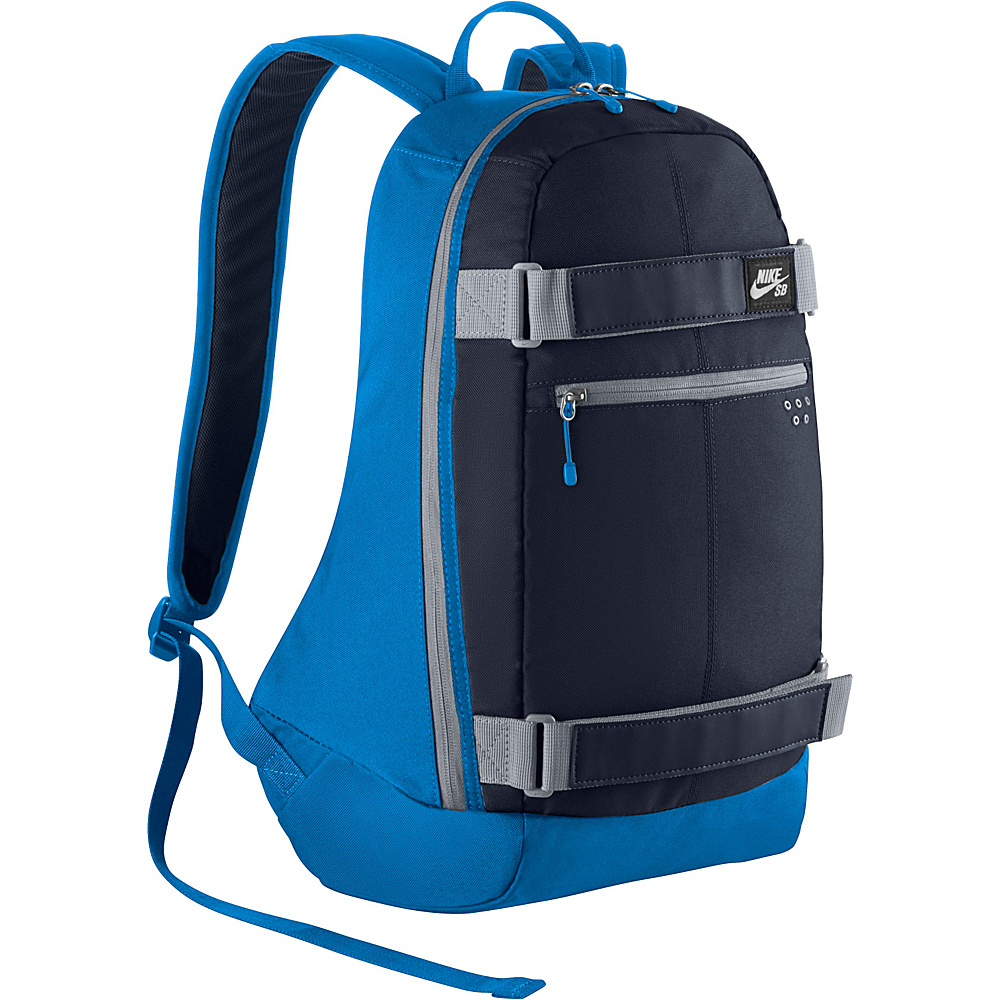 Nike Embarca Medium Laptop Backpack Photo Blue Obsidian Wolf Grey Nike Business Laptop Backpacks
