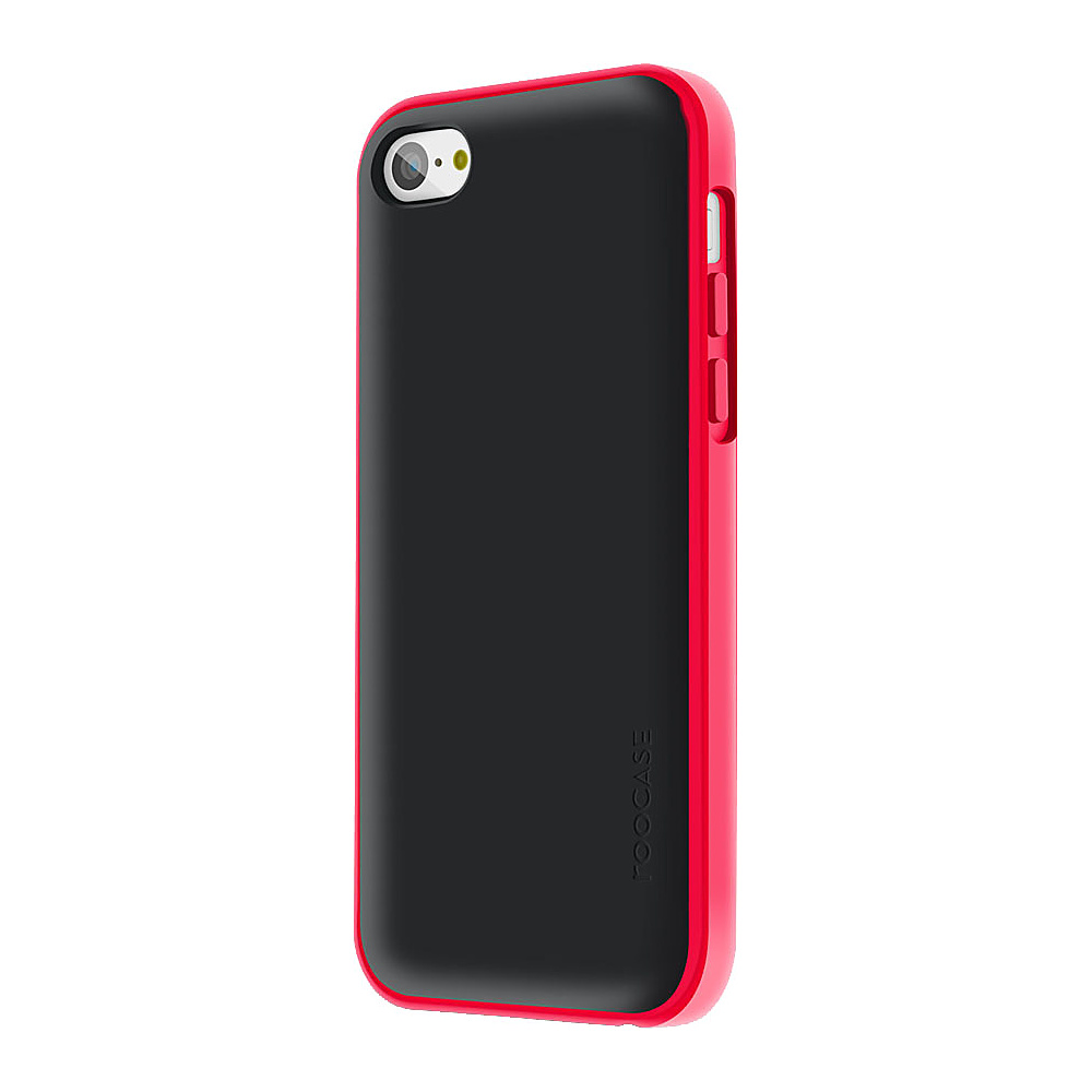 rooCASE Slim Hype Hybrid Dual Layer Case for iPhone 5C Red rooCASE Electronic Cases