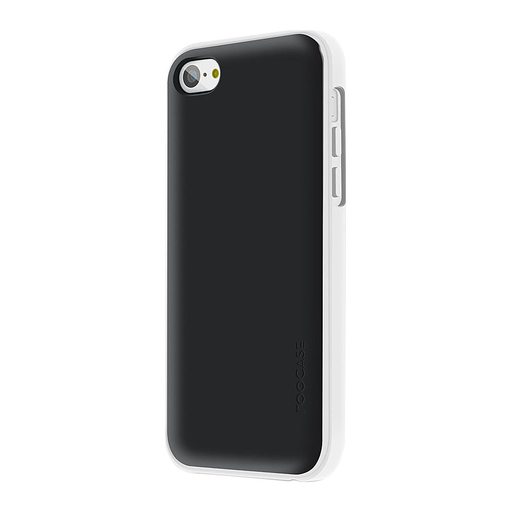 rooCASE Slim Hype Hybrid Dual Layer Case for iPhone 5C White rooCASE Electronic Cases
