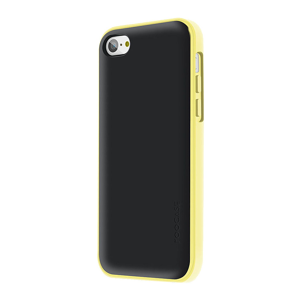 rooCASE Slim Hype Hybrid Dual Layer Case for iPhone 5C Yellow rooCASE Electronic Cases