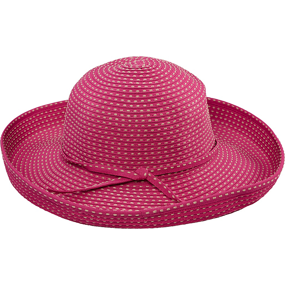 San Diego Hat Ribbon Kettle Brim Hat Hot Pink San Diego Hat Hats Gloves Scarves