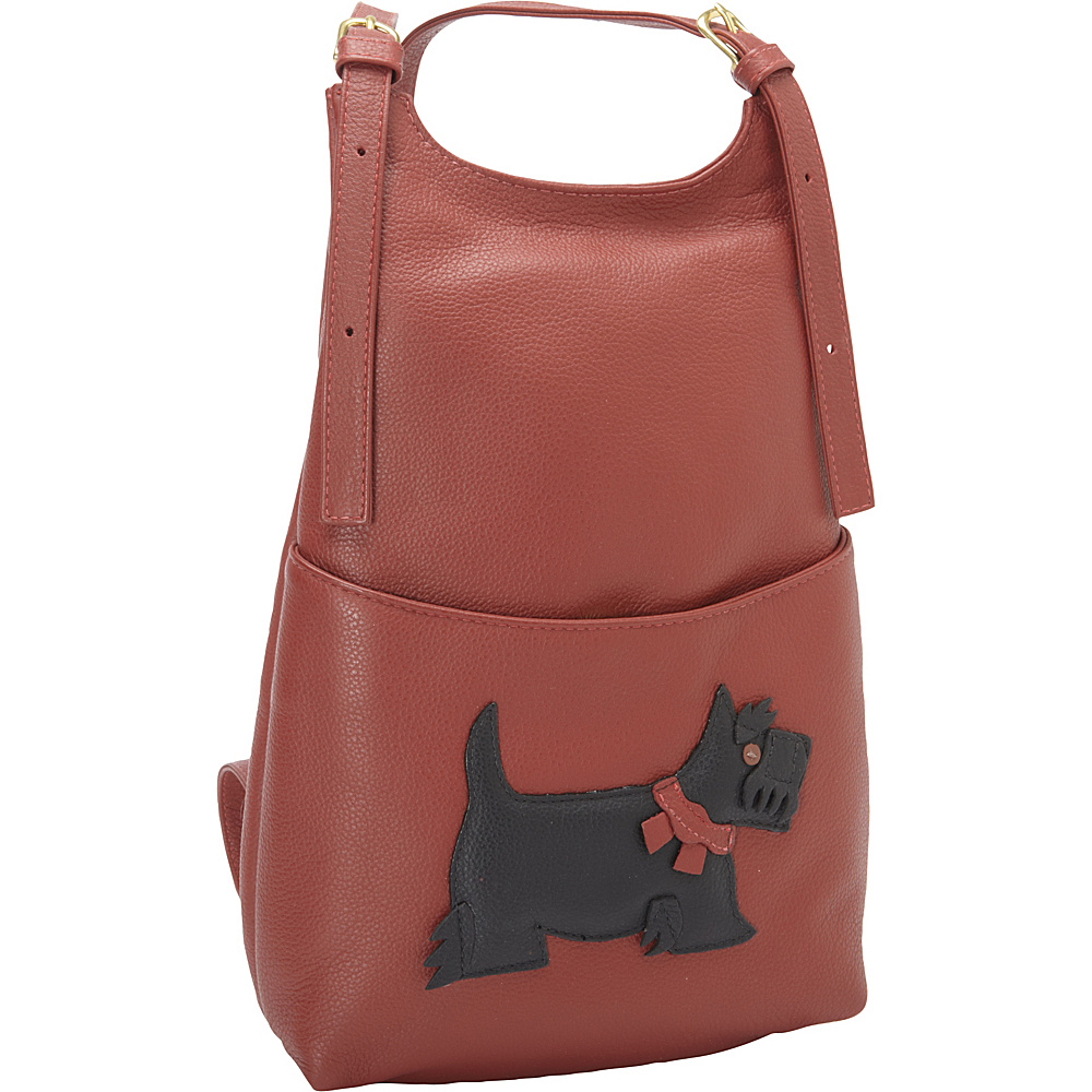 J. P. Ourse & Cie. Kangaroo Handbag Backpack Scottie - J. P. Ourse & Cie. Leather Handbags