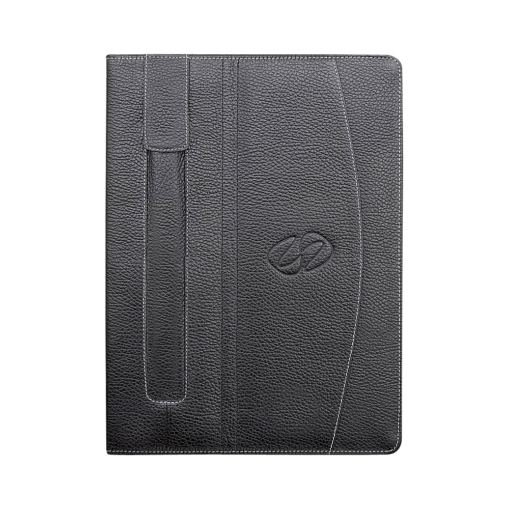 MacCase Premium Leather iPad Air Folio Black MacCase Electronic Cases