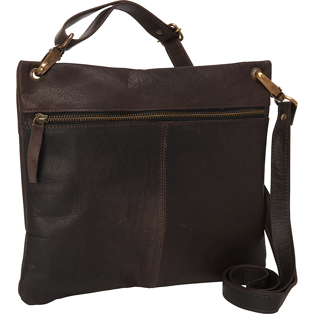 Sharo Leather Bags Women s Dark Brown Cross Body Bag Dark Brown Sharo Leather Bags Leather Handbags