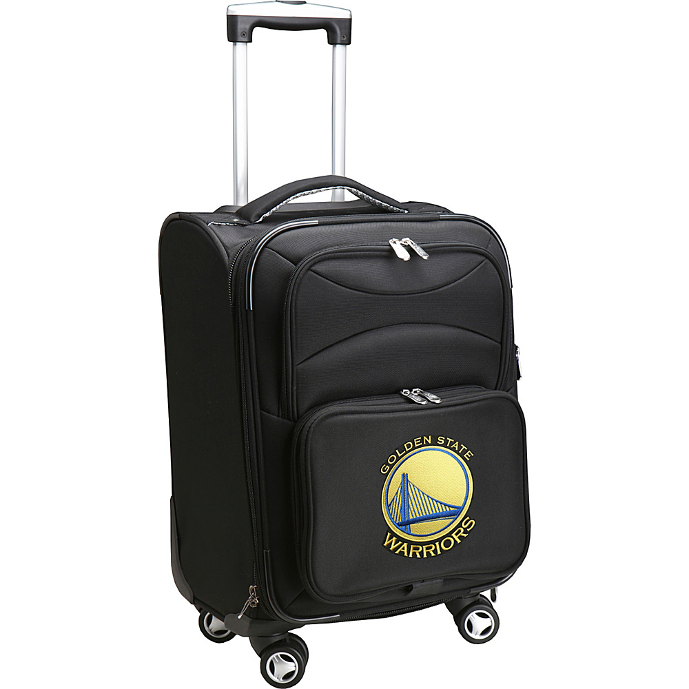 Denco Sports Luggage NBA 20 Domestic Carry On Spinner Golden State Warriors Denco Sports Luggage Softside Carry On