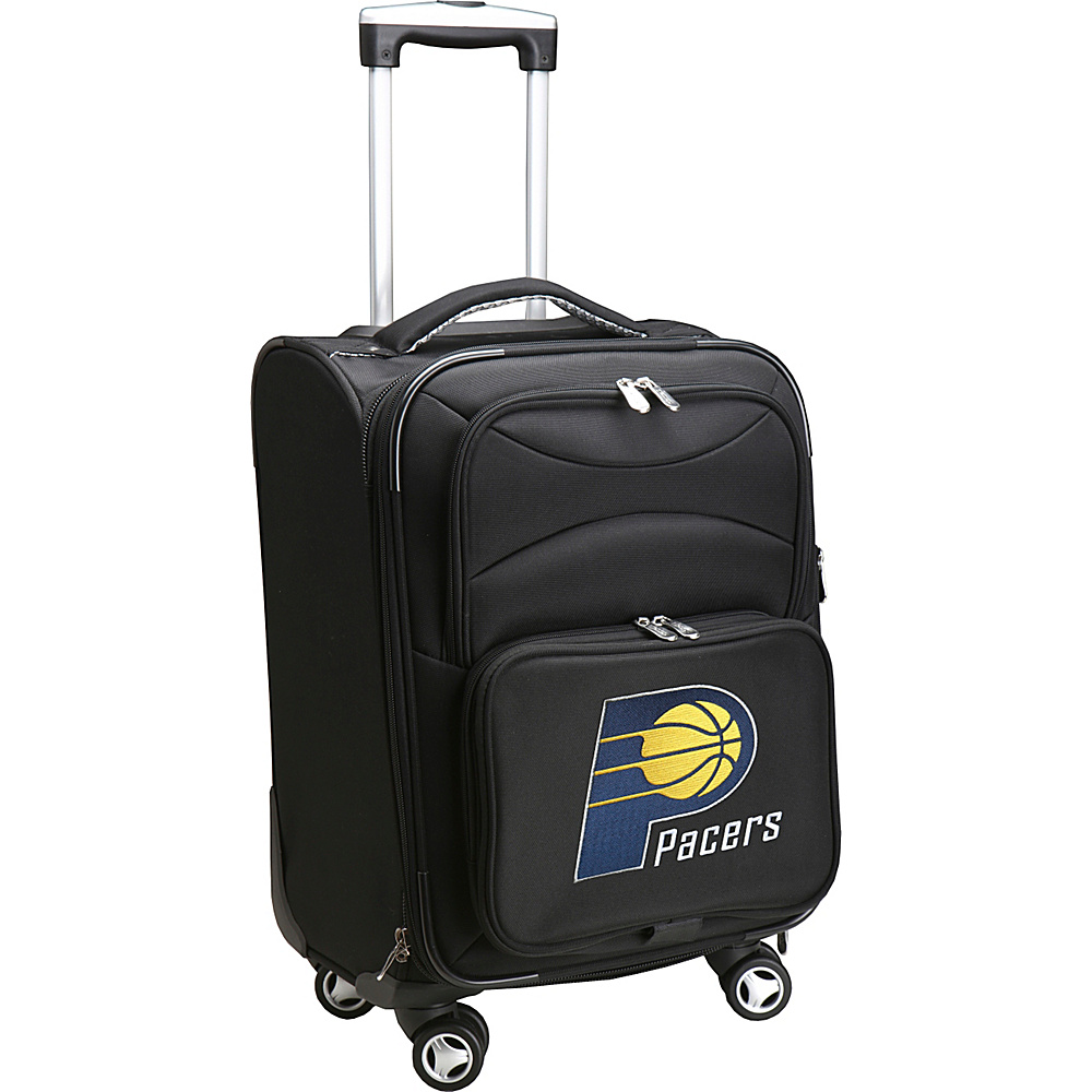 Denco Sports Luggage NBA 20 Domestic Carry On Spinner Indiana Pacers Denco Sports Luggage Softside Carry On