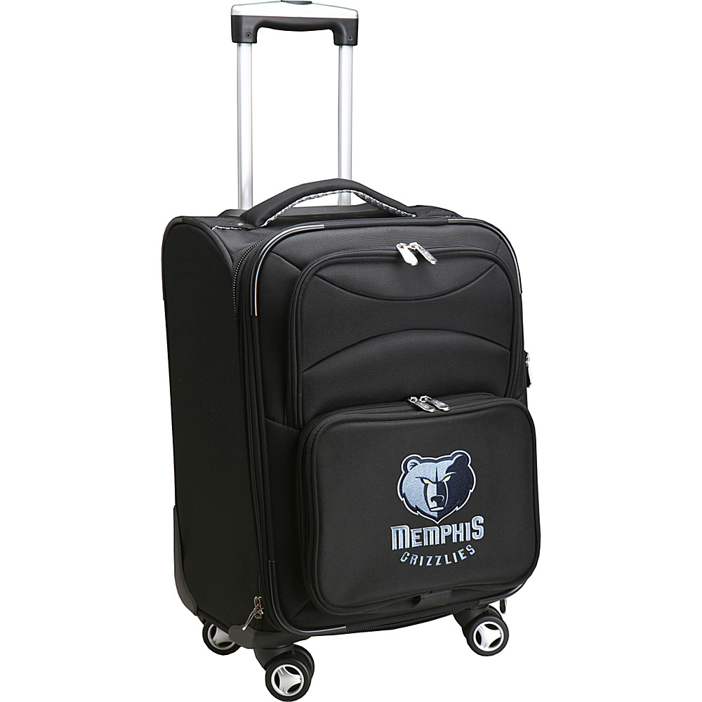 Denco Sports Luggage NBA 20 Domestic Carry On Spinner Memphis Grizzlies Denco Sports Luggage Softside Carry On