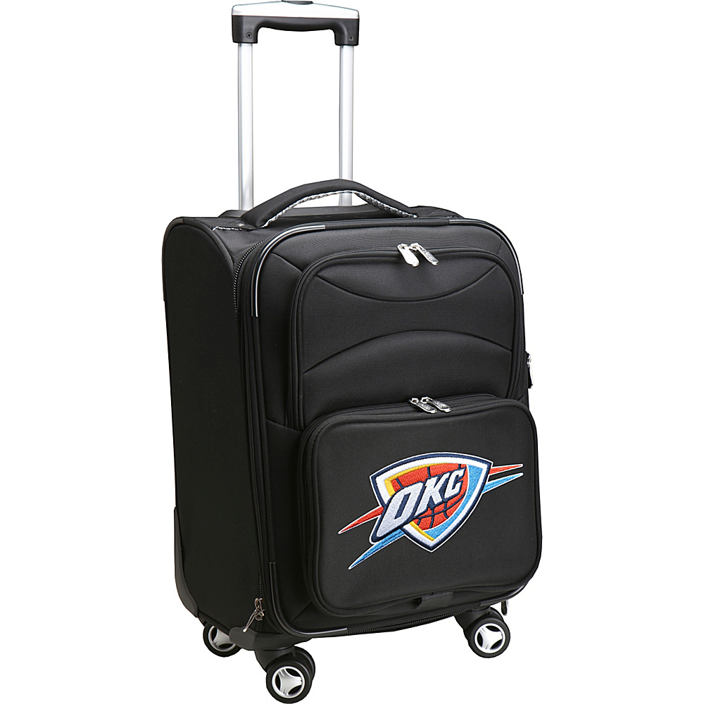 Denco Sports Luggage NBA 20 Domestic Carry On Spinner Oklahoma City Thunder Denco Sports Luggage Softside Carry On