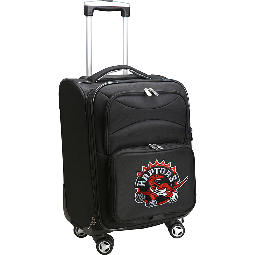 Denco Sports Luggage NBA 20 Domestic Carry On Spinner Toronto Raptors Denco Sports Luggage Softside Carry On