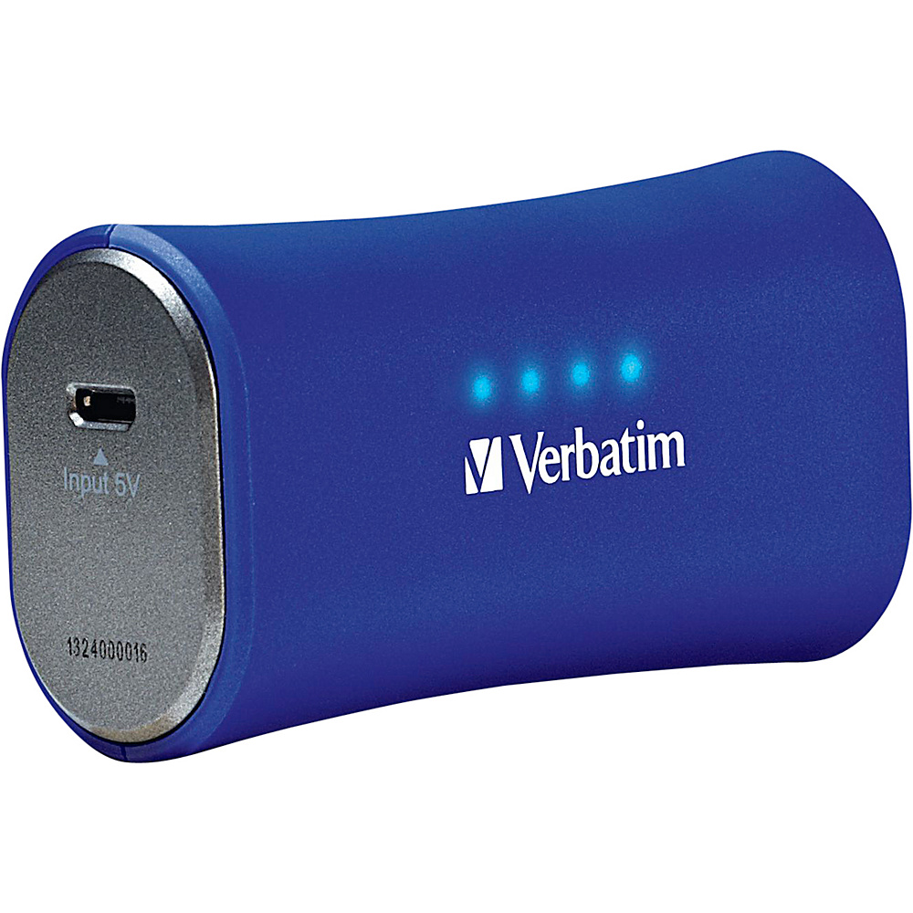 Verbatim Portable Power Pack 2200mAh Cobalt Blue Verbatim Electronics