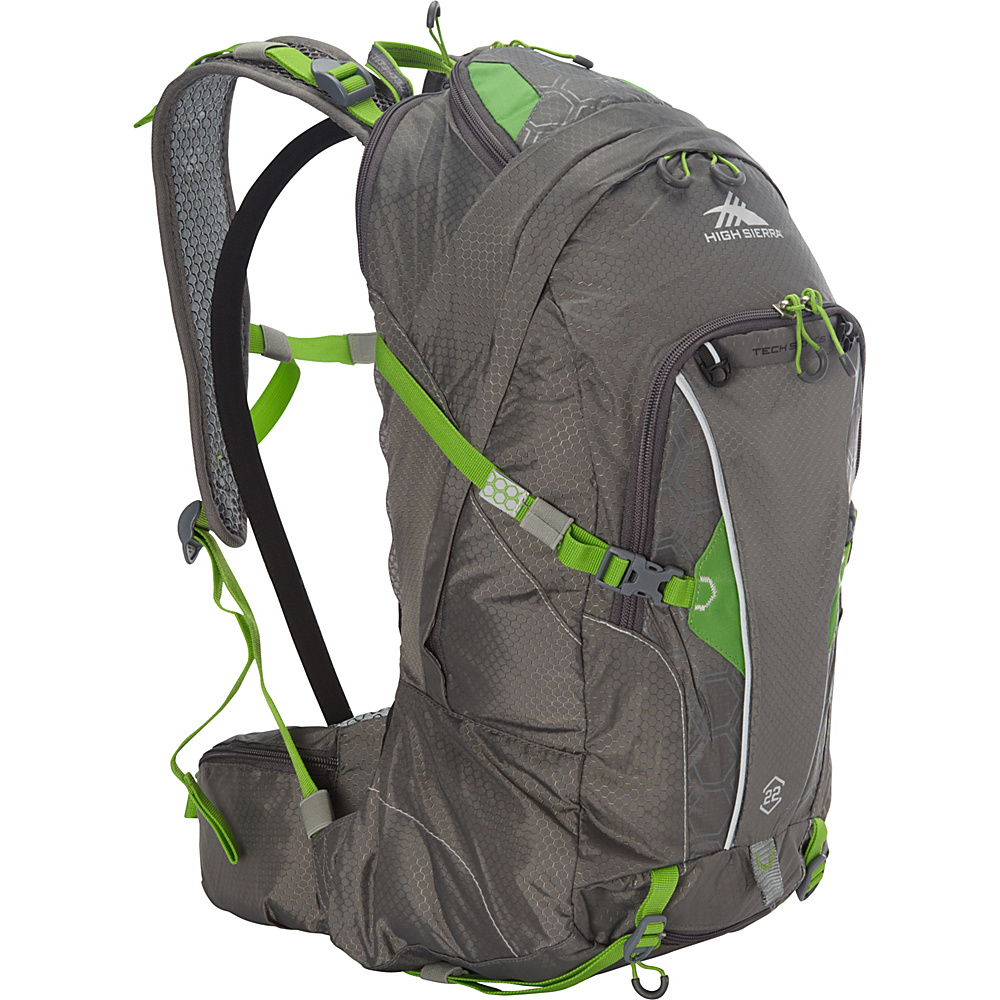 High Sierra Moray 22 Hydration Pack Charcoal Kelly High Sierra Hydration Packs and Bottles