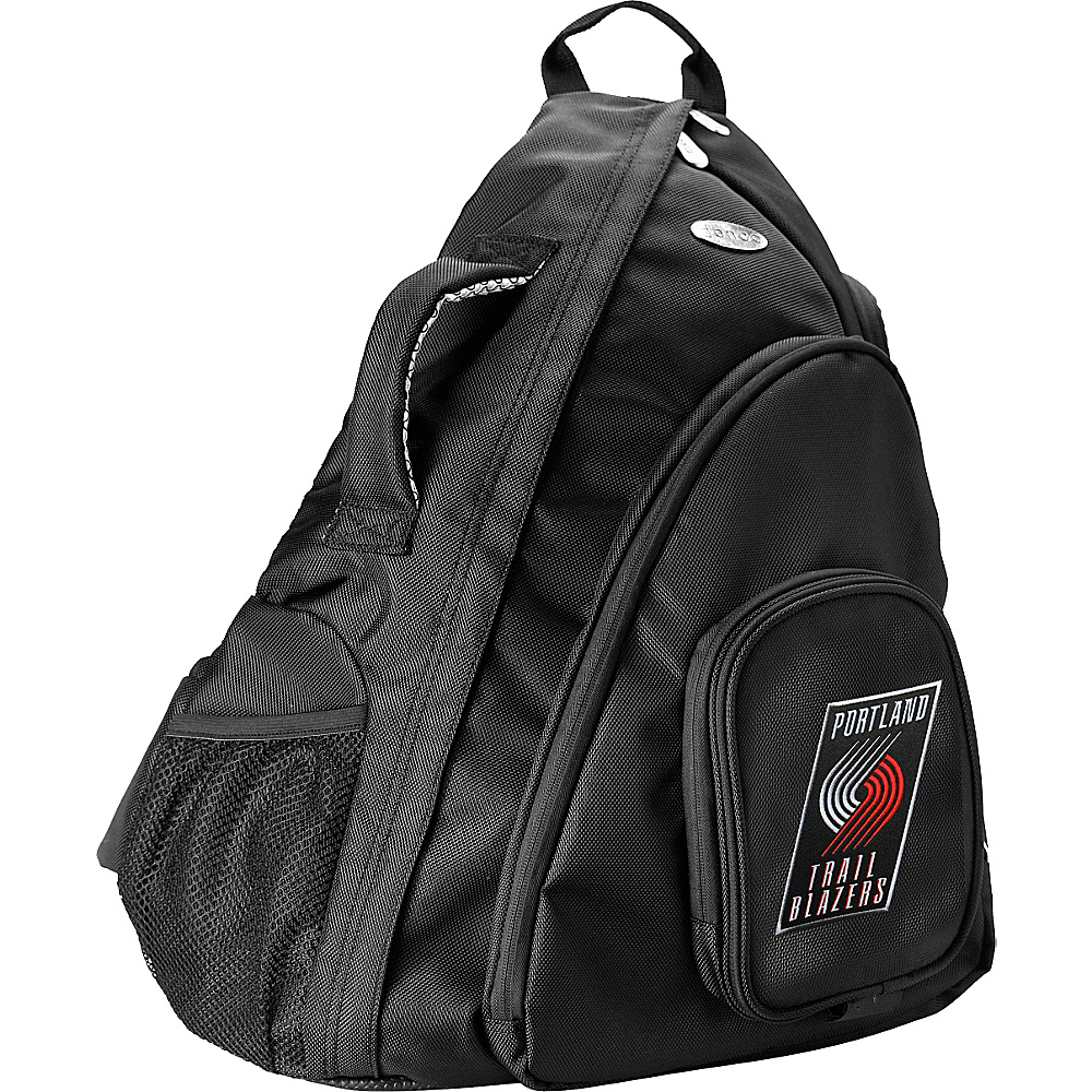 UPC 804371002140 product image for Denco Sports Luggage NBA Portland Trailblazers 19'' Travel Sling Backpack Black  | upcitemdb.com