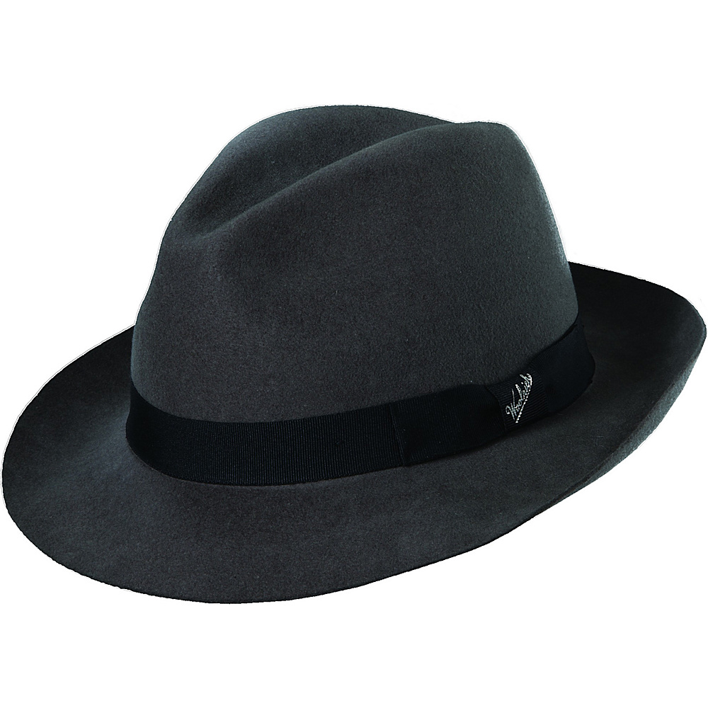 Woolrich Raw Edge Felt Safari Hat Grey XLarge Woolrich Hats Gloves Scarves