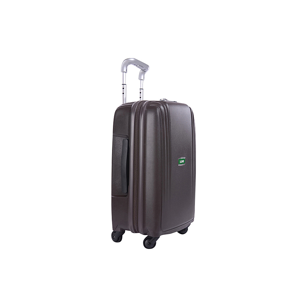 Lojel Streamline Carry On Luggage Coffee Lojel Hardside Carry On