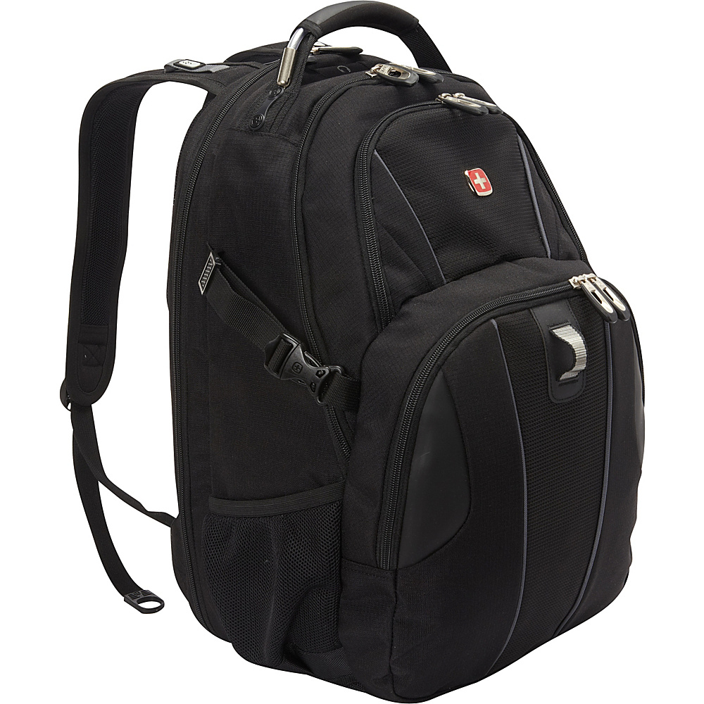 SwissGear Travel Gear ScanSmart Laptop Backpack 3103 EXCLUSIVE Black SwissGear Travel Gear Laptop Backpacks